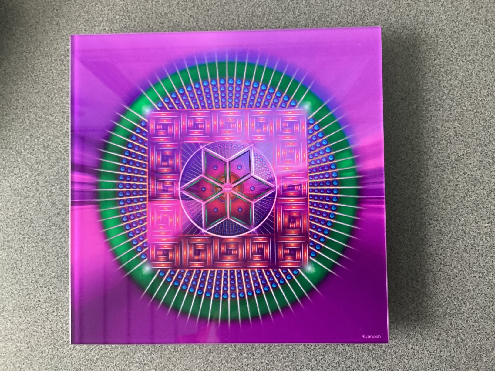 JANOSH Holografische frequentie “zelfvertrouwen”, Ophalen of Verzenden, Zo goed als nieuw, Spiritualiteit algemeen, Achtergrond en Informatie
