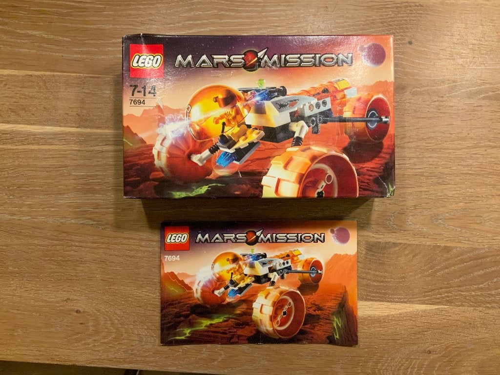 Lego Mars Mission, Ophalen, Gebruikt, Lego, Inclusief instructies