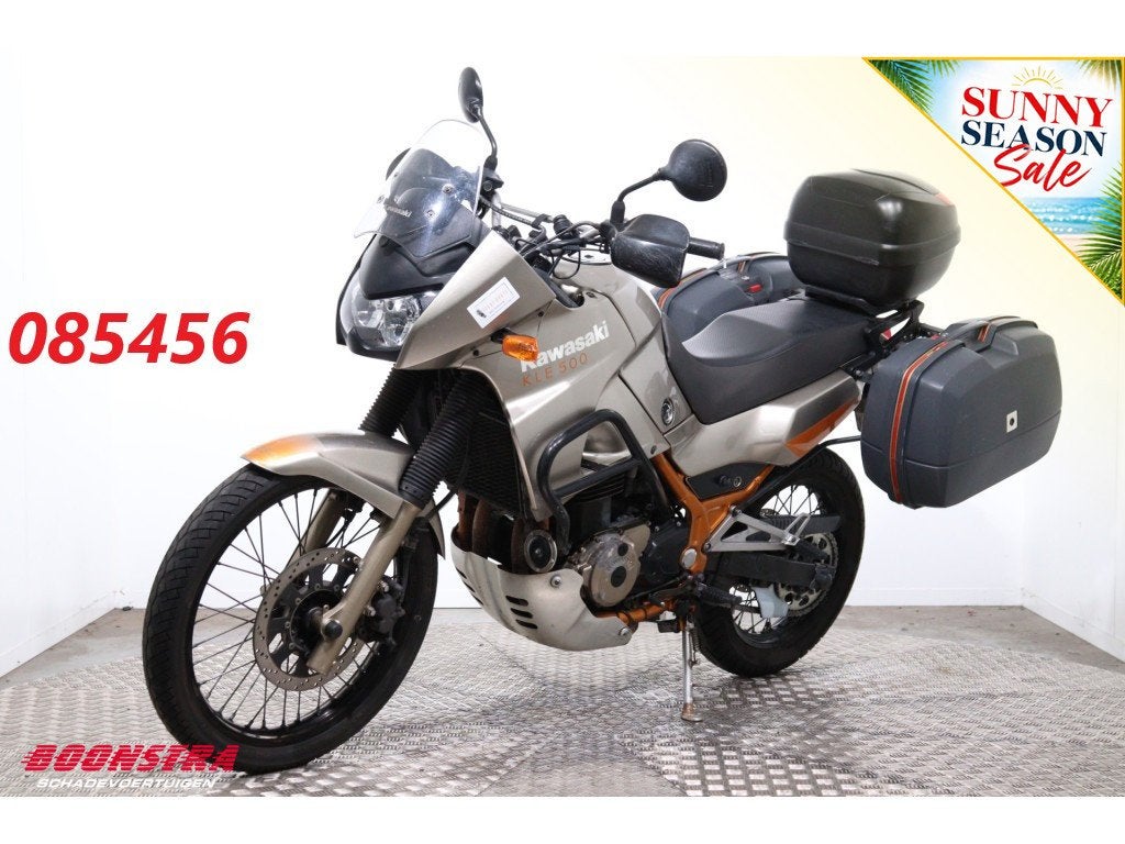 Kawasaki KLE 500 3X Koffer Heizgriffe Orig NL! (bj 2005), Boonstra Schadevoertuigen, Bedrijf, Sales@boonstraschadevoertuigen.nl
