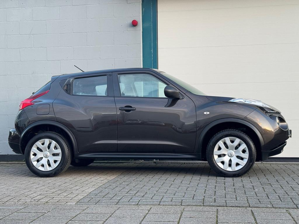 Nissan Juke 1.6 Visia Airco, Auto's, Nissan, Voorwielaandrijving, Euro 5, 4 cilinders, Bruin