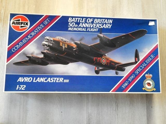 Airfix Lancaster Mk I/III, 1:72 tot 1:144, Zo goed als nieuw, Vliegtuig, Ophalen