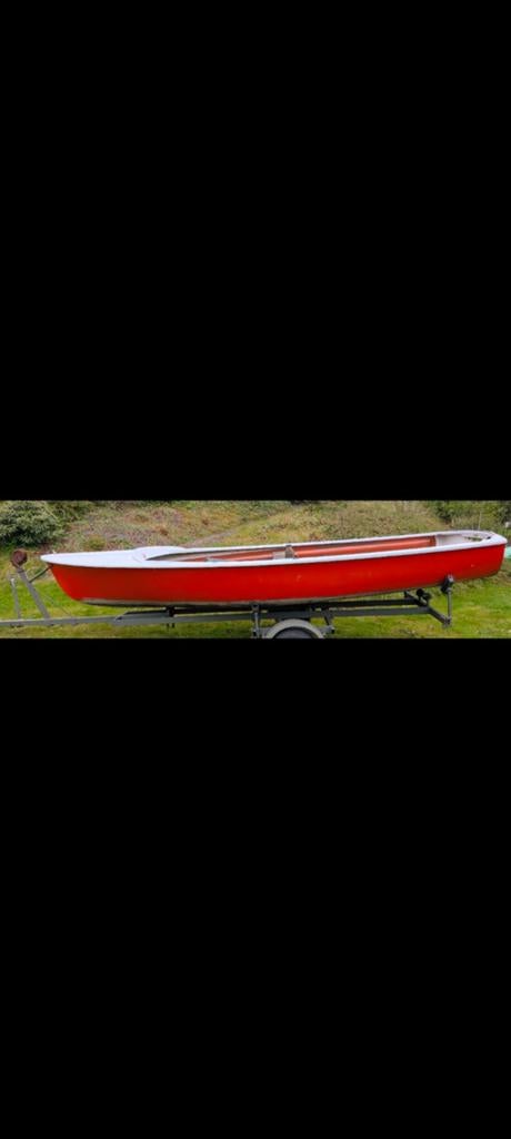 Boot , ex zeilboot , plezierboot , Visboot, Watersport en Boten, Ophalen, Gebruikt, Overige typen