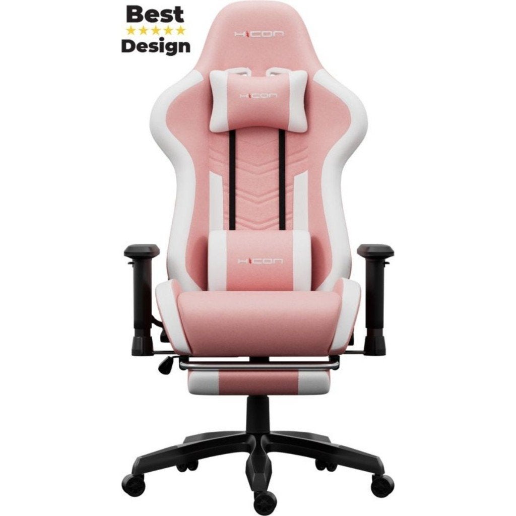 Gamestoel-Bureaustoel Ergonomische Stoel -Verstelbaar-Rose, Ophalen, Gaming bureaustoel, Zo goed als nieuw, Roze