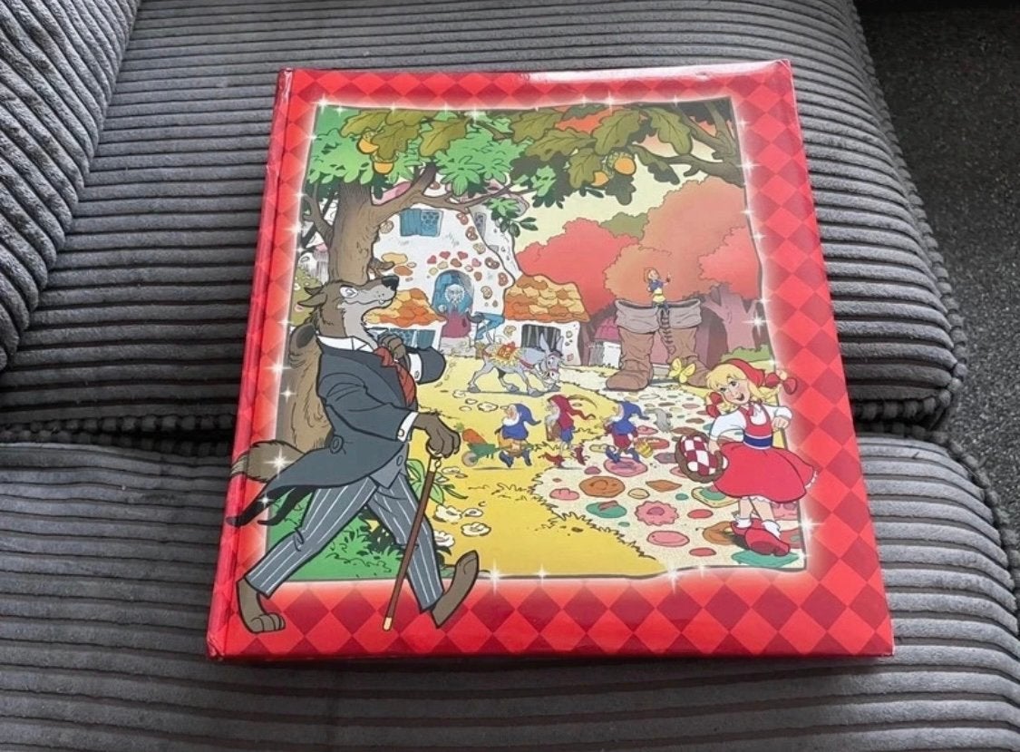 Groot fotoboek van de Efteling met Sprookjesbos figuren, Verzamelen, Ophalen of Verzenden, Overige typen