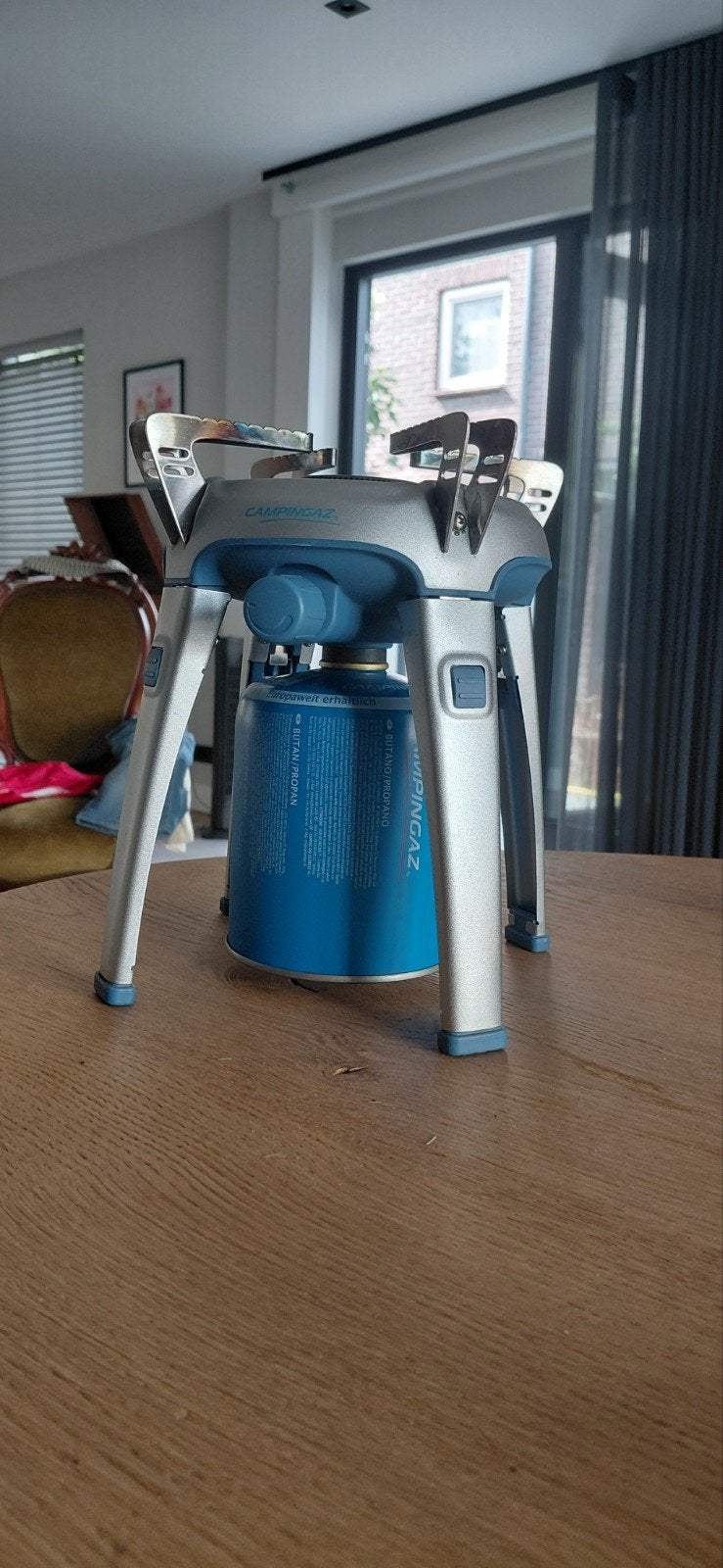 Campingaz gasbrander met draagtas, Ophalen, Gebruikt