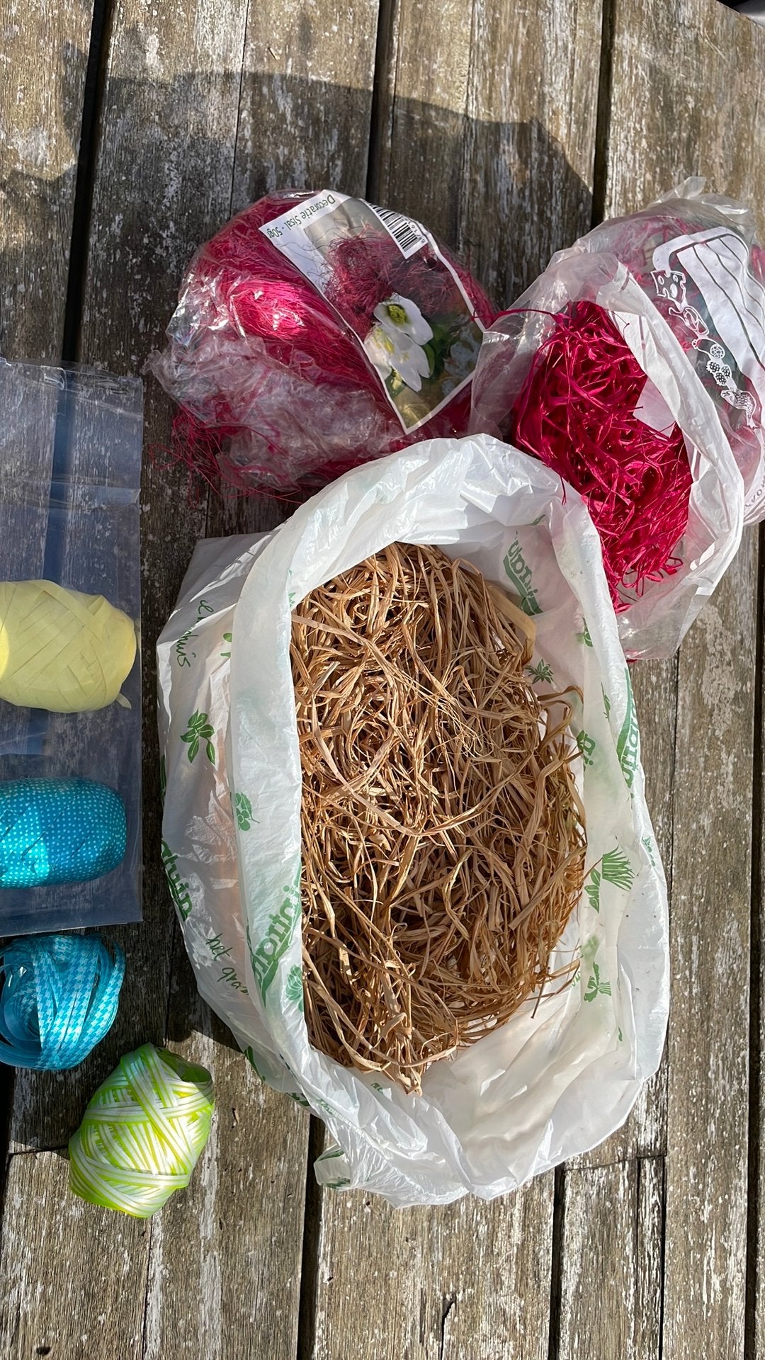 Raffia, Ophalen of Verzenden, Gebruikt