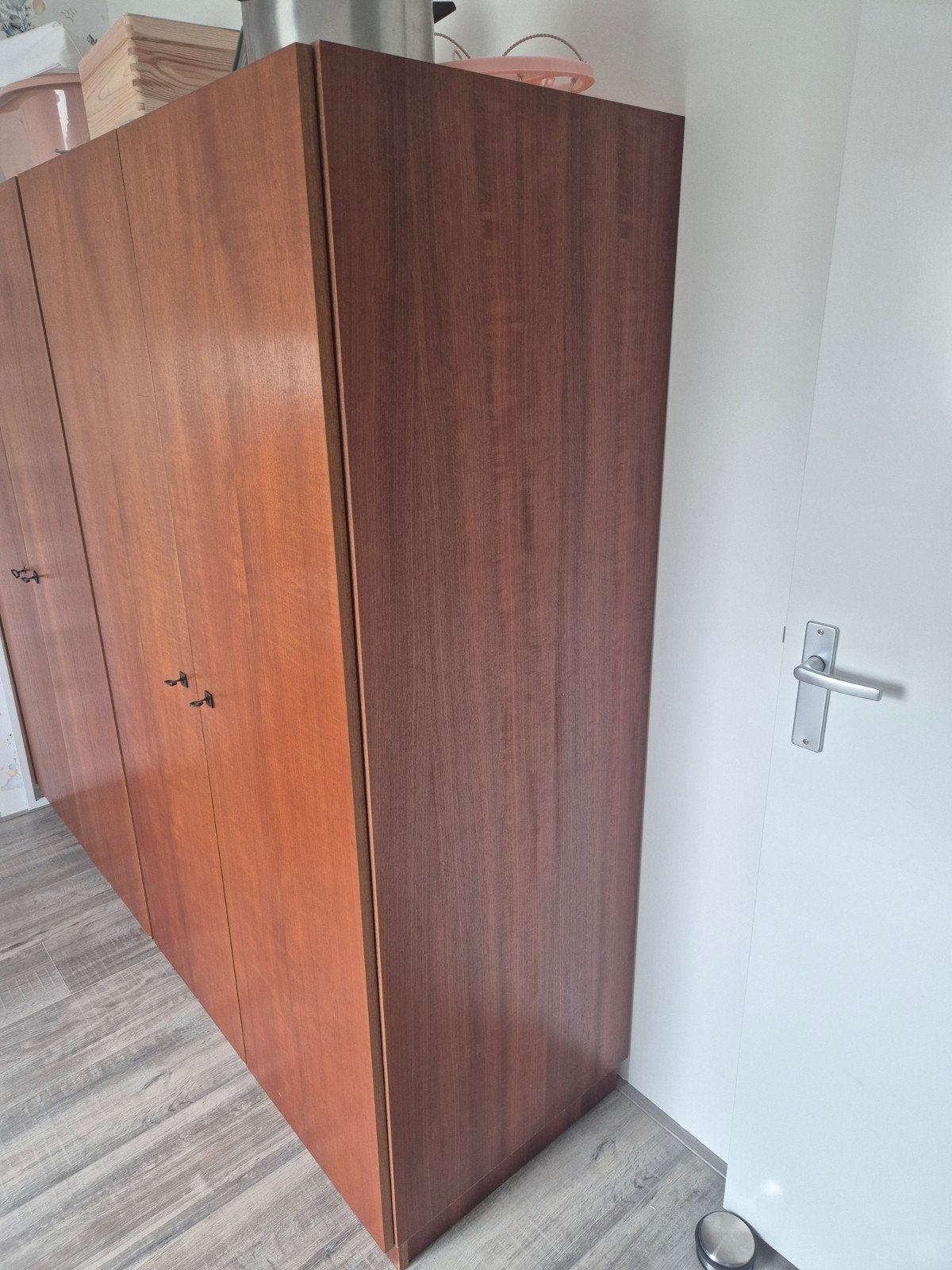 Vintage, teak kledingkast(en), Ophalen of Verzenden, Gebruikt, 50 tot 75 cm, 150 tot 200 cm