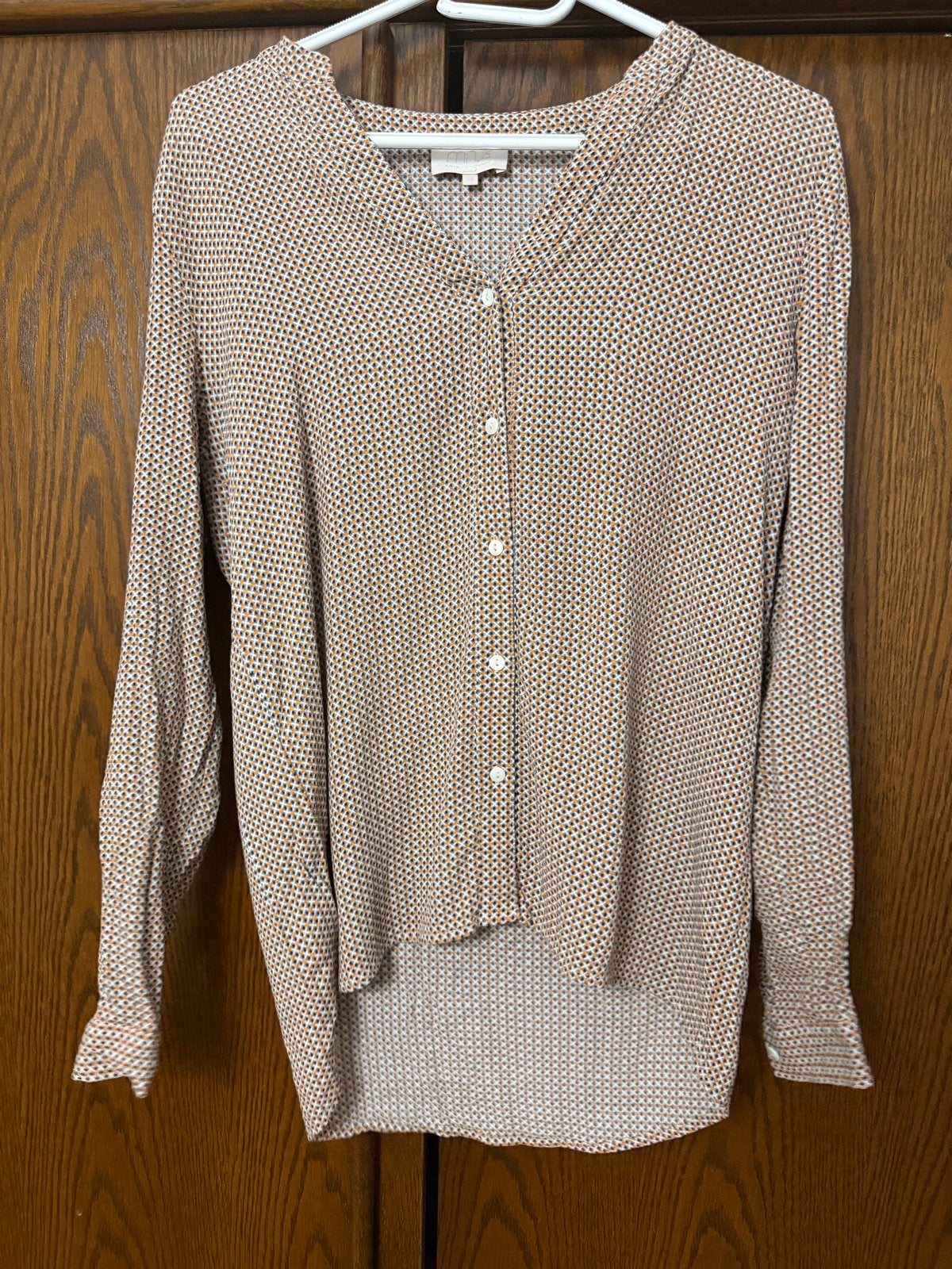 Minus Liona shirt - Maat 36 (S), Ophalen of Verzenden, Zo goed als nieuw, Maat 36 (S), Beige