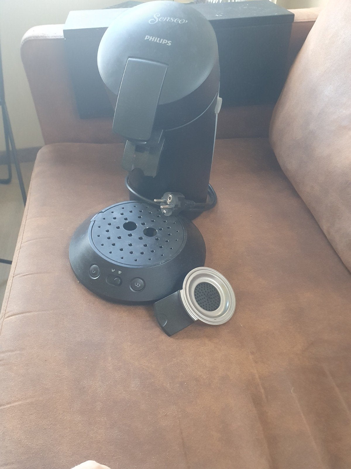 Philips Senseo Koffiezetapparaat - Zwart, Witgoed en Apparatuur, Gebruikt, Koffiemachine, Ophalen of Verzenden, 2 tot 4 kopjes