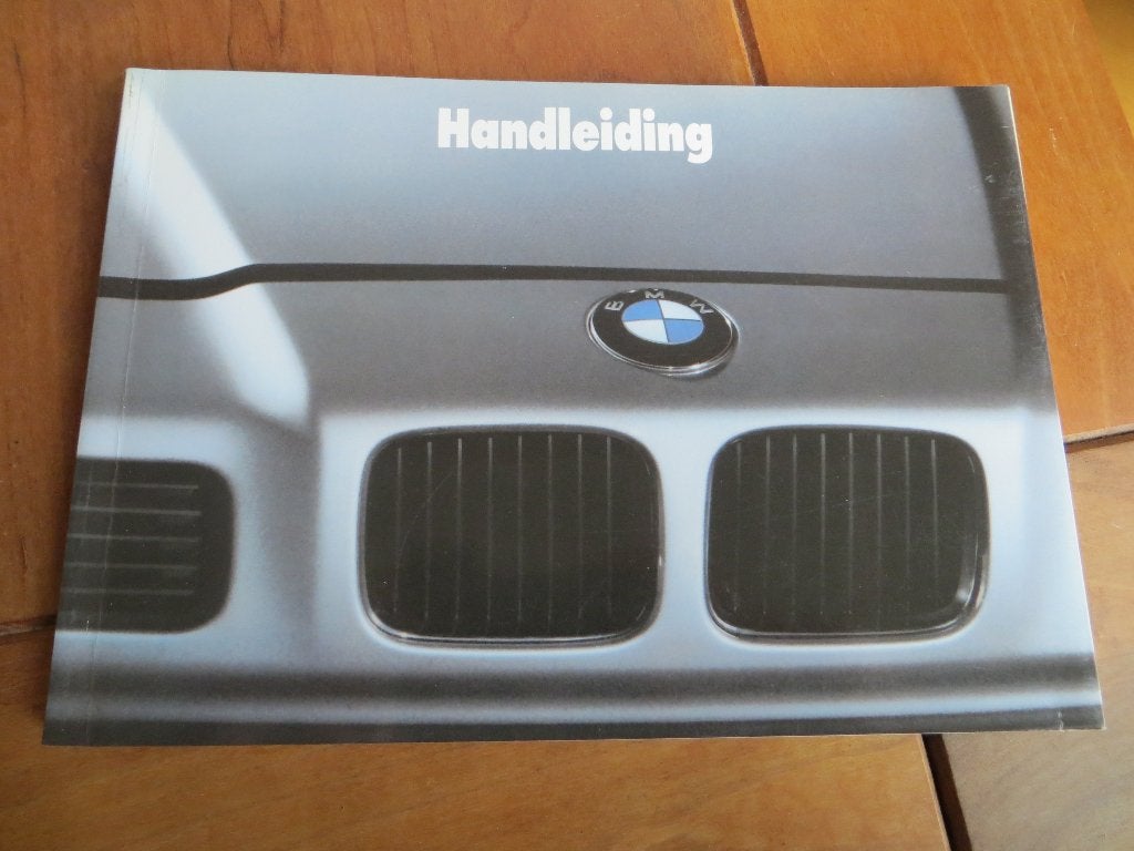 Instructieboek BMW 8-serie BMW 850i Coupe E31 1990, Auto diversen, Ophalen of Verzenden