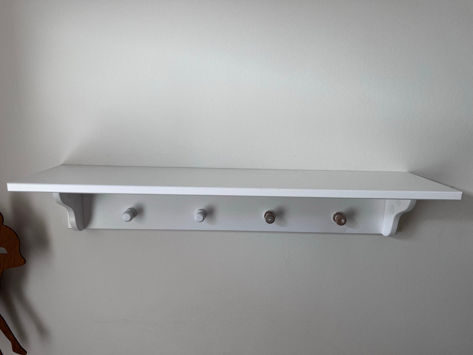 Wandplank, ideaal voor commode, Ophalen, Gebruikt, Hout, Wandkapstok