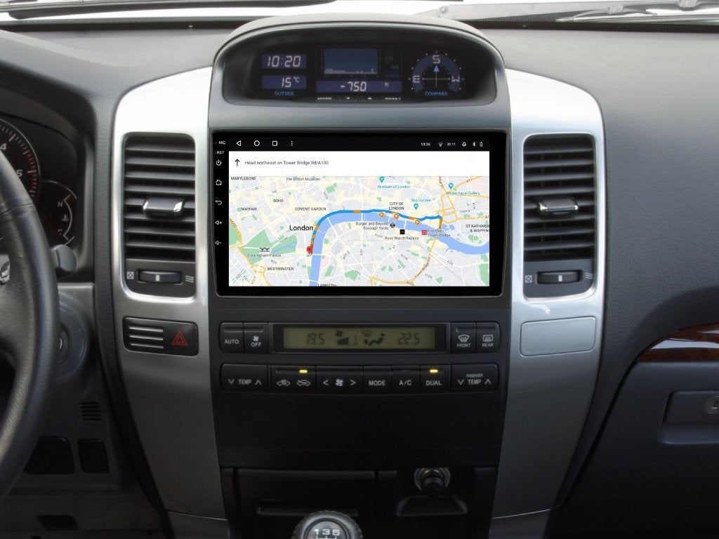 autoradio toyota landcruiser 120 carplay android auto usb, Auto diversen, Autoradio's, Ophalen of Verzenden, Dynavin, VERKOOP@INBOUWNAVIGATIE.COM