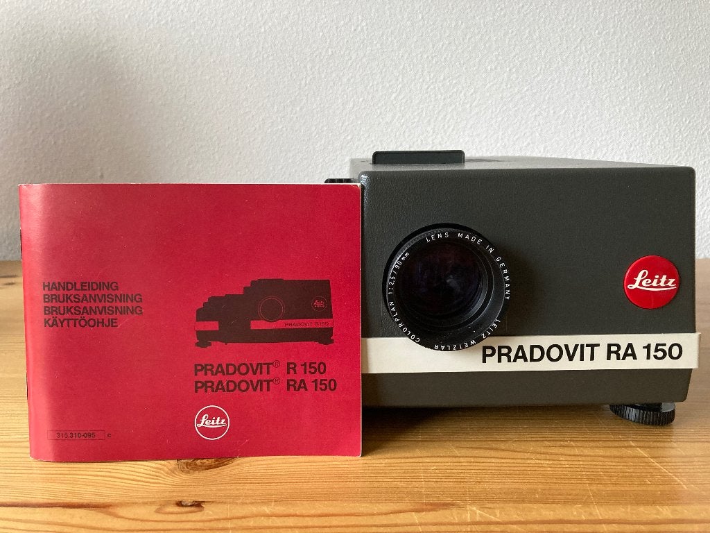 Leitz Pradovit RA 150 diaprojector, Ophalen, Gebruikt