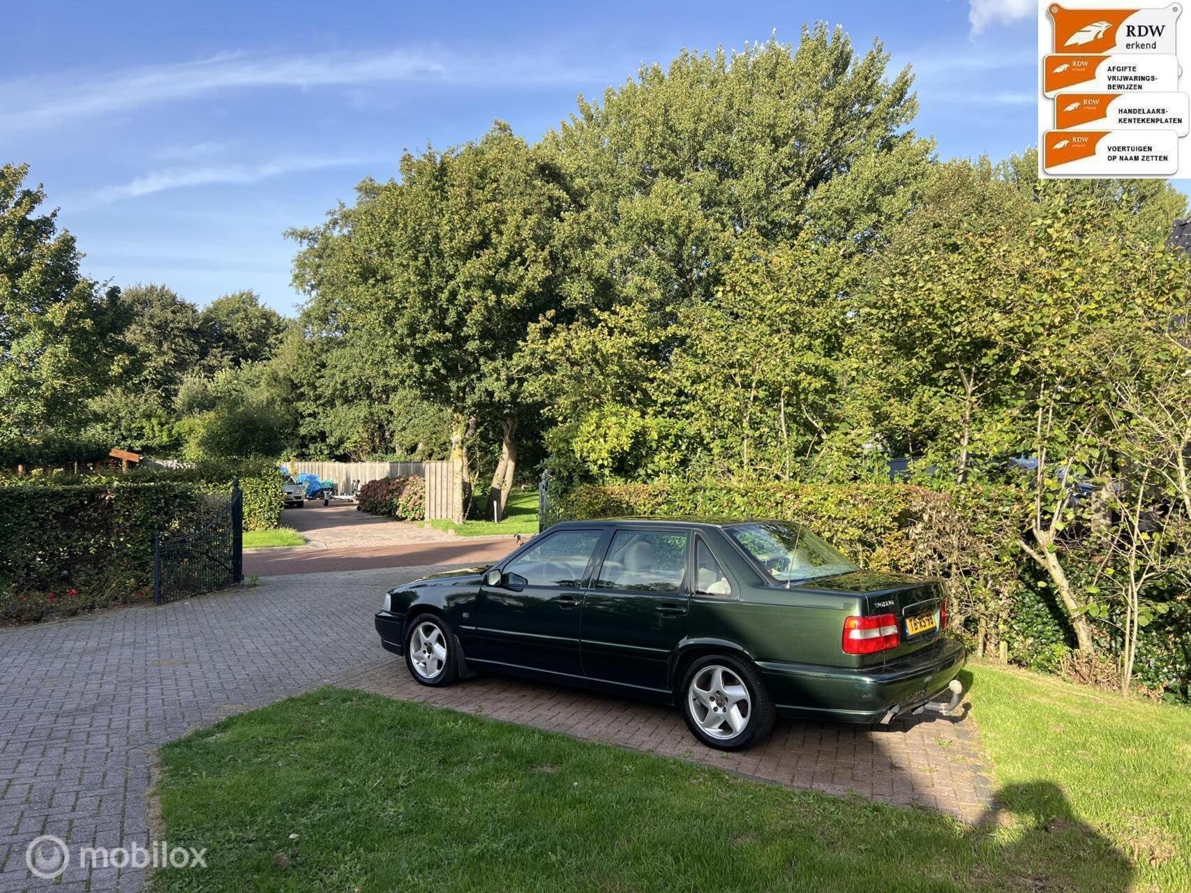 Sportieve Volvo S70 2.5-20V Exclusive LPG/G3 bj 1998 nwe apk, Auto's, Gebruikt, Automatische klimaatregeling, S70, 1600 kg