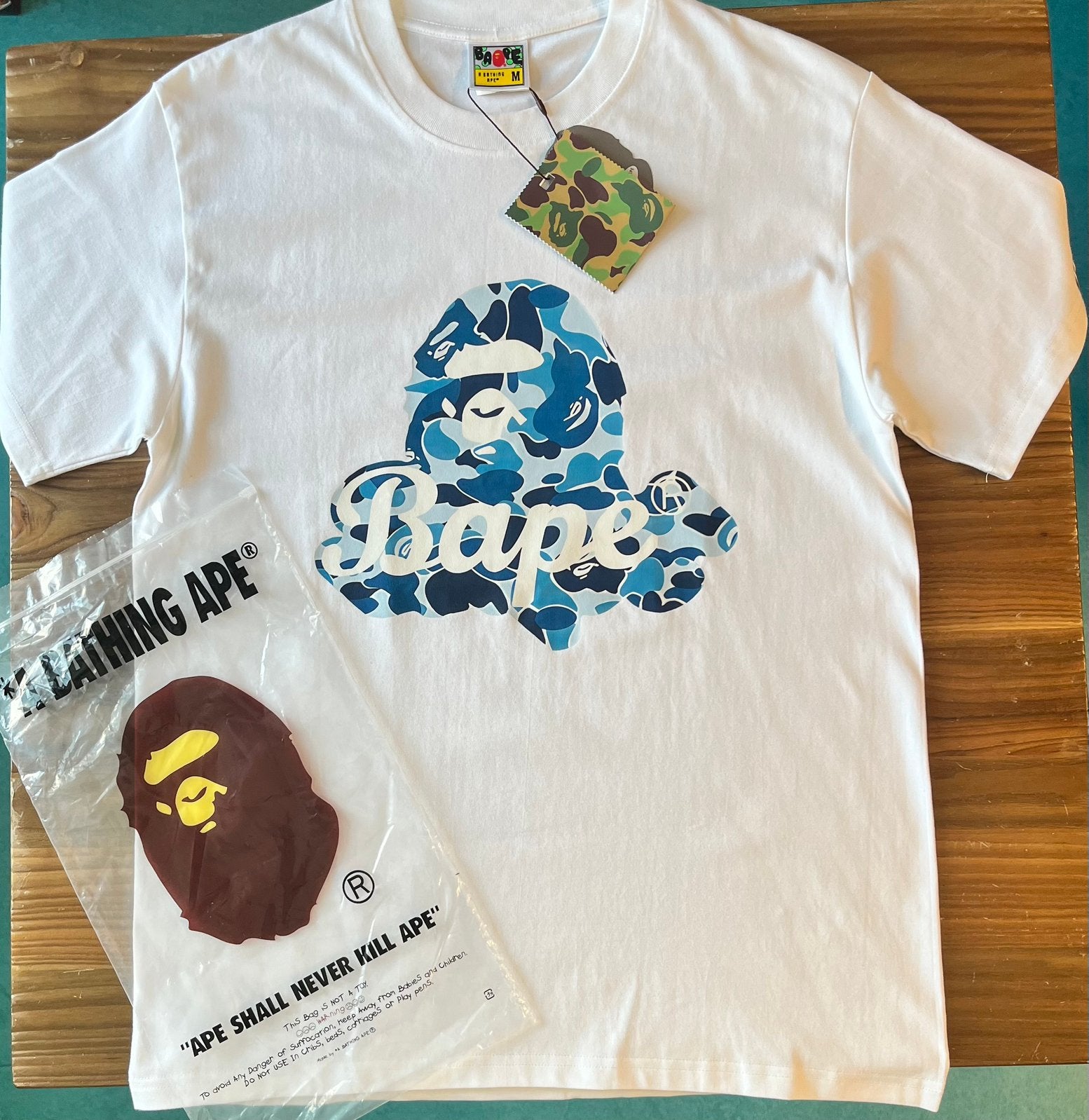 A Bathing Ape (BAPE), Verzenden, Nieuw, Maat 48/50 (M), Wit