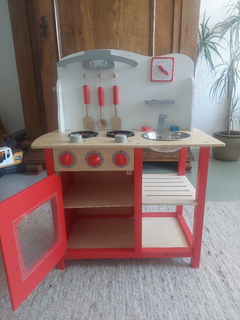 Kinderkeukentje, Kinderen en Baby's, Ophalen, Gebruikt, Hout, Speelkeuken