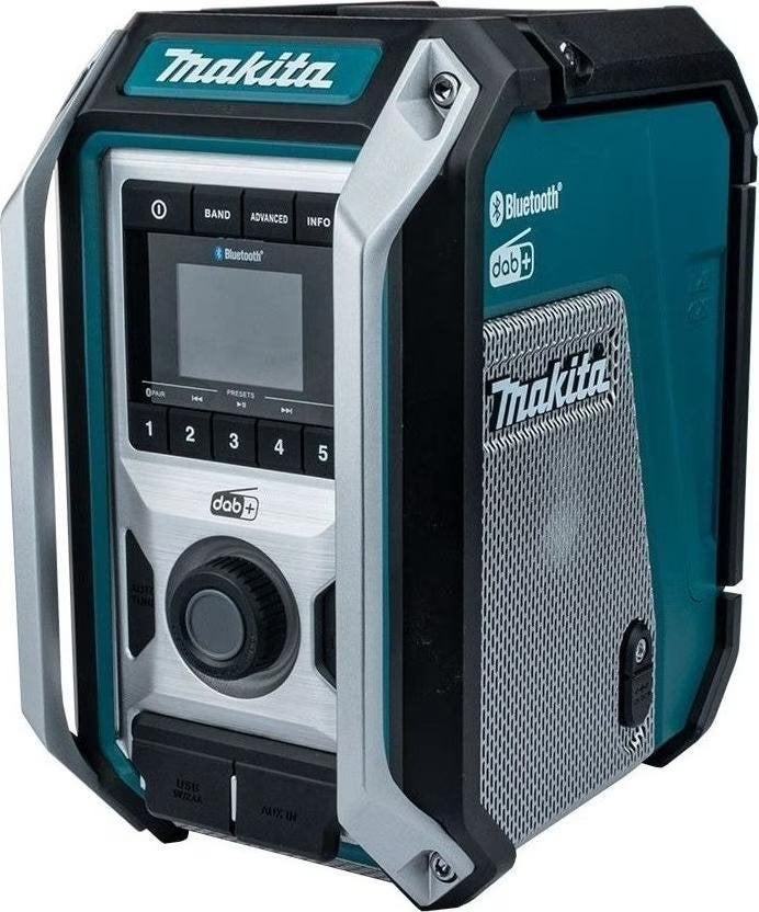 Makita DMR 115 Bouwradio DAB+ Bluetooth USB AUX-in, Ophalen, Zo goed als nieuw, Bouwradio