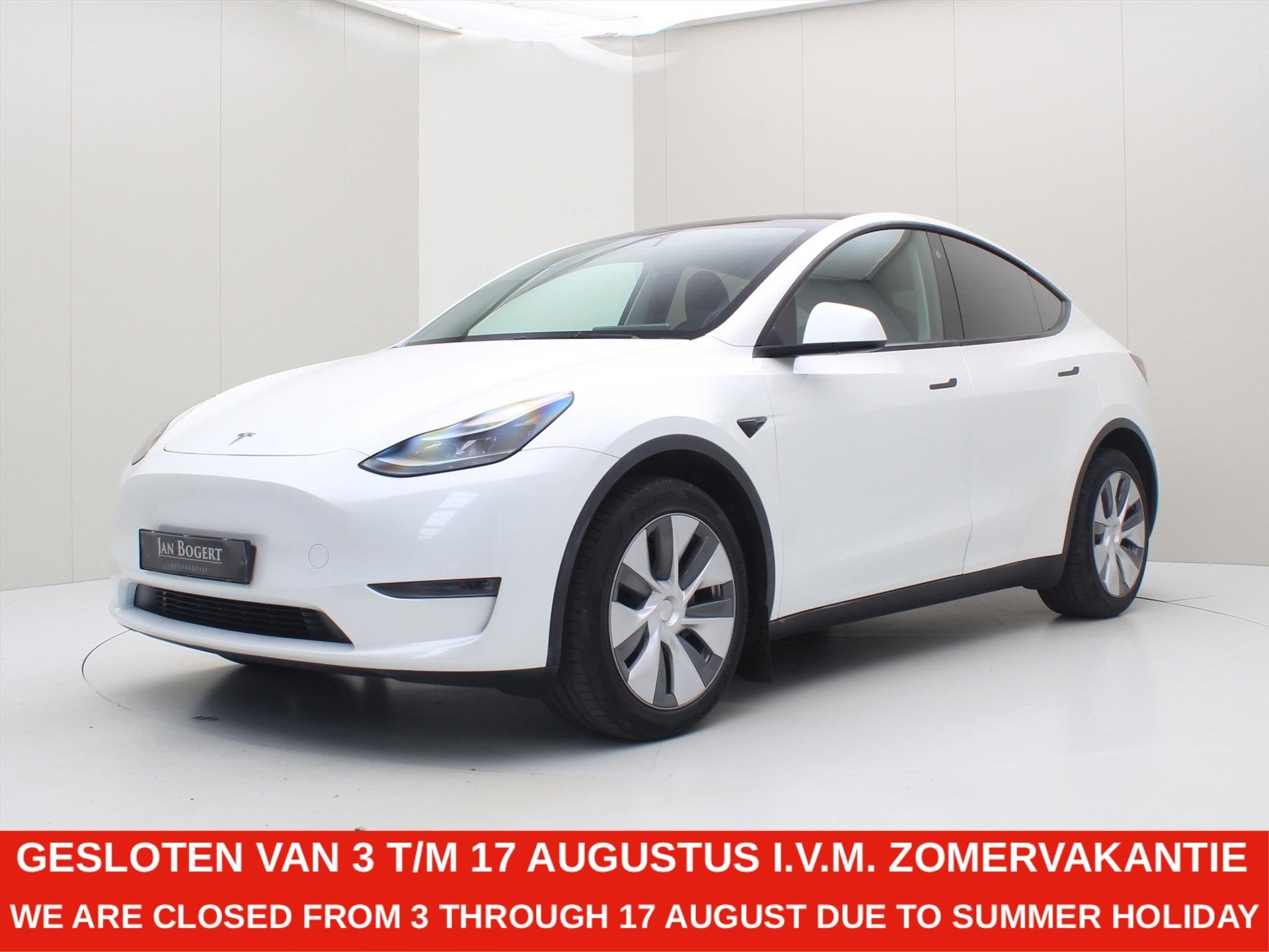 Tesla Model Y Long Range AWD 75kWh 351pk 94.1% SoH [ AMD RYZ, Auto's, Automaat, Gebruikt, Zwart, 1600 kg