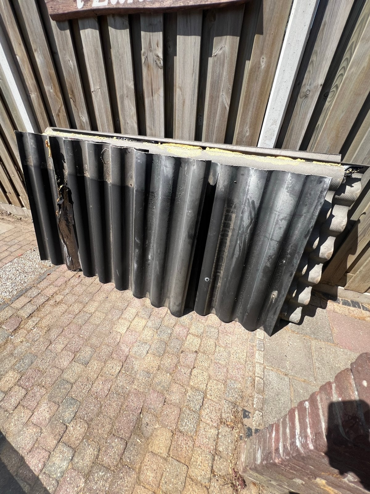 GRATIS: Golfplaten dakbedekking, diverse maten, Ophalen, Overige materialen, Gebruikt, 15 m² of meer