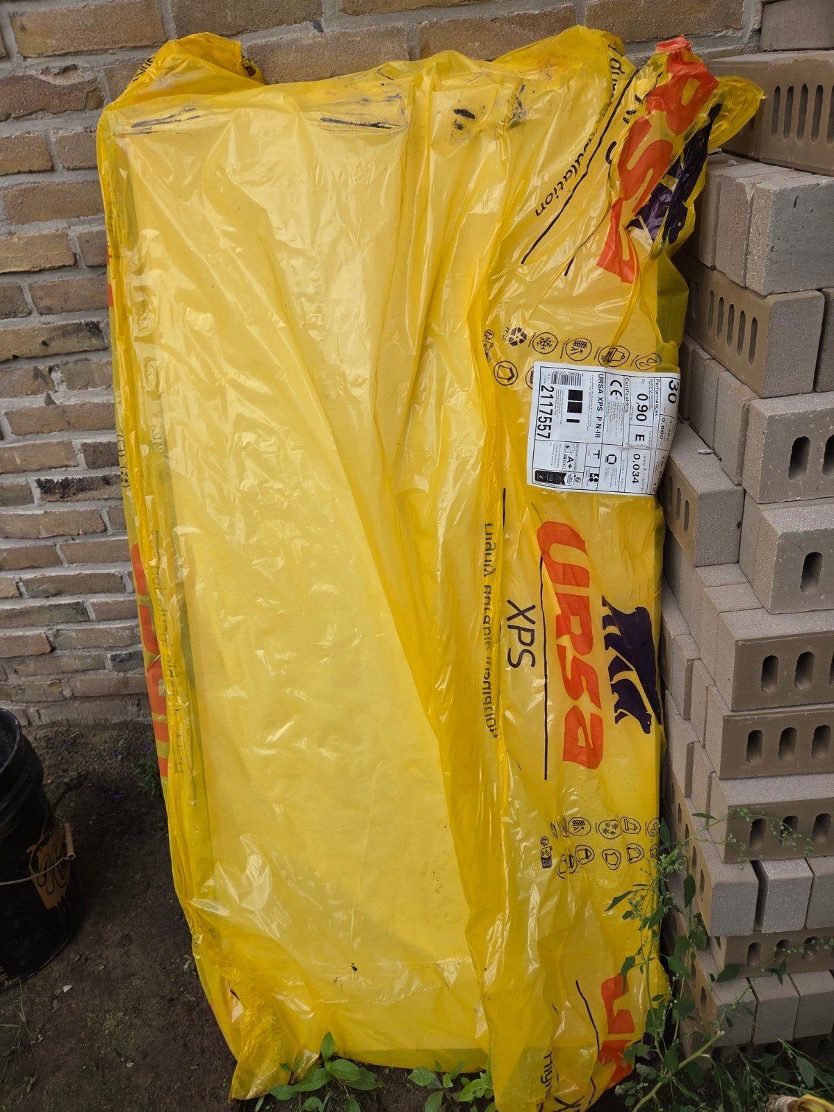 Ursa XPS isolatieplaten - 30mm dik, Dakisolatie, 10 tot 15 m², Nieuw, Hardschuim (Pir)
