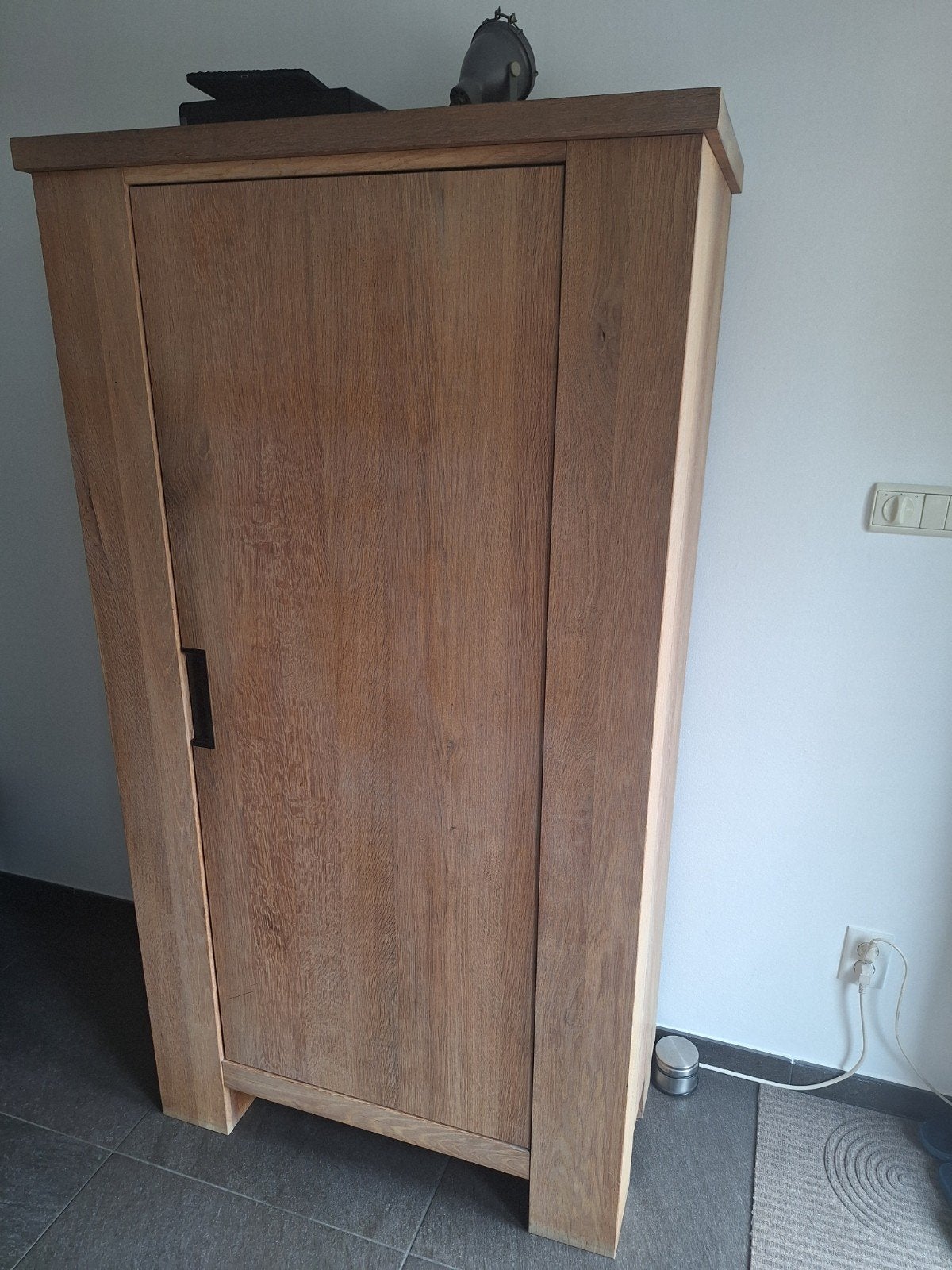 Houten kast met deur - 170x90x45 cm, Ophalen, Gebruikt, 50 tot 100 cm, 150 tot 200 cm
