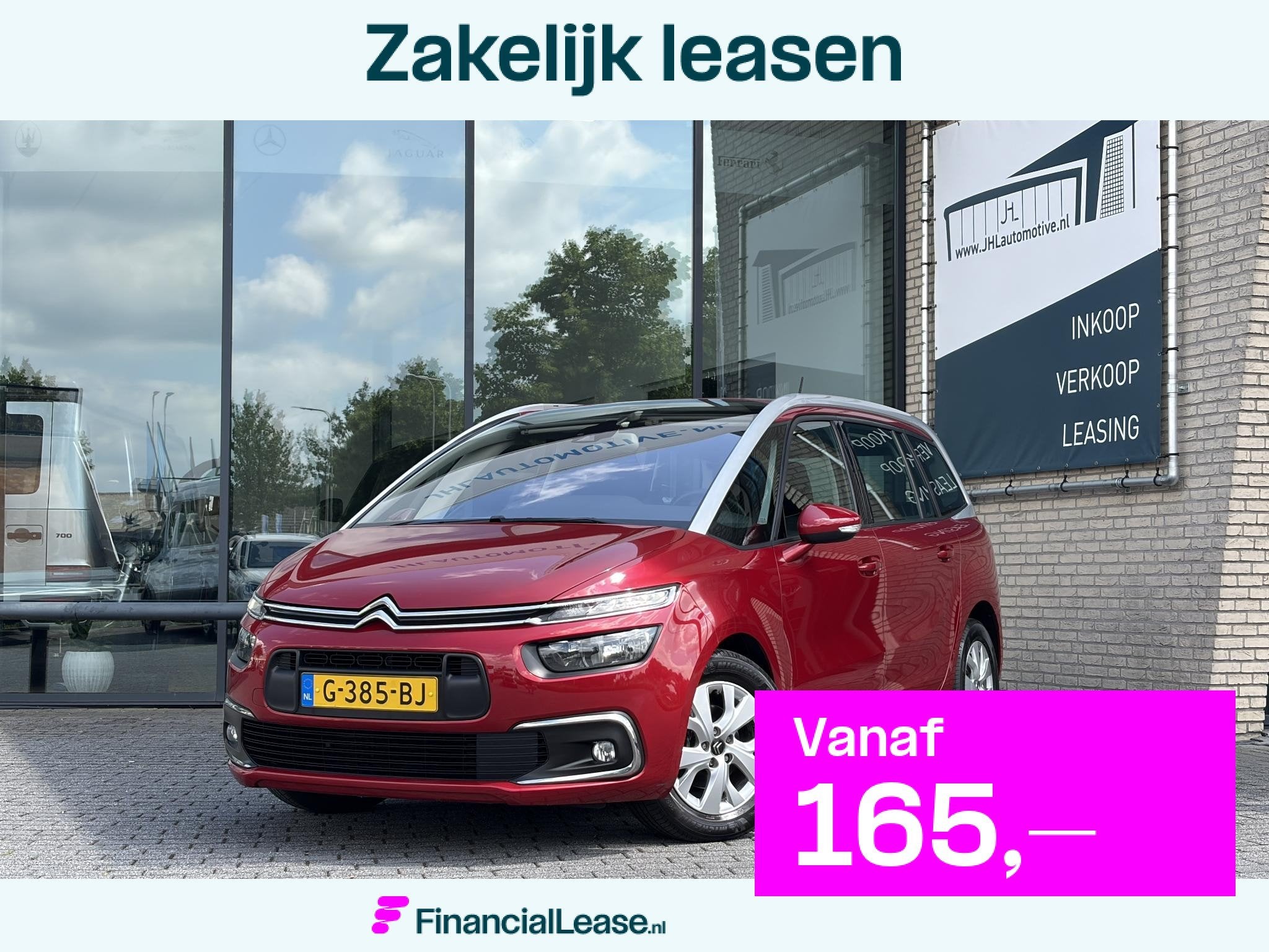 Citroen Grand C4 SpaceTourer 1.2*130PK*NAVI*CRUISE*ECC*CARPL, Voorwielaandrijving, Stof, Gebruikt, 1199 cc