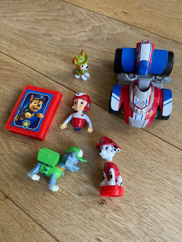 Paw patrol rocky ryder, Ophalen of Verzenden, Gebruikt