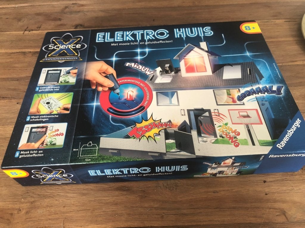 Elektrohuis Ravensburger science nieuw, Kinderen en Baby's, Ophalen of Verzenden, Nieuw, Ontdekken, Met licht