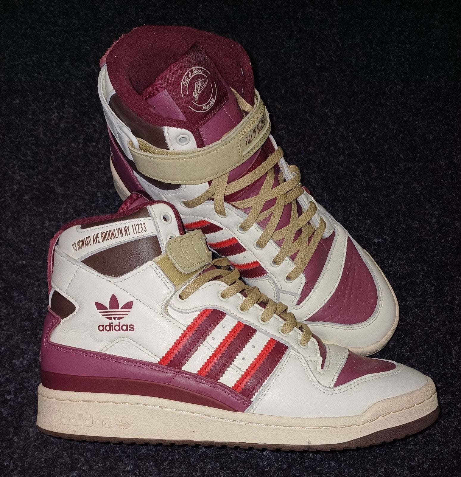 Nieuwe Adidas Forum High Cuts and Slices sneakers.
Maat 46., Kleding | Heren, Schoenen, Overige kleuren, Verzenden, Nieuw, Sneakers of Gympen