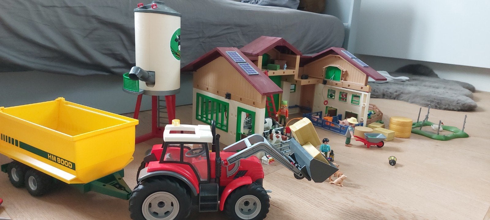 playmobil boerderij, Kinderen en Baby's, Ophalen of Verzenden, Gebruikt, Complete set