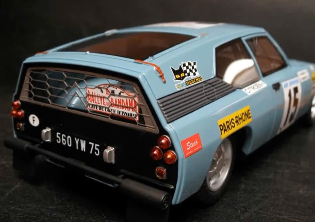 Citroen SM Prototype Rallye Blauw '73 OTTO MOBILE 1/18 OT064, Verzenden, Nieuw, Auto, OttOMobile