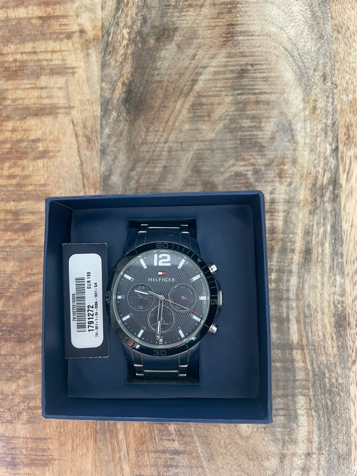Tommy Hilfiger Herenhorloge, Overige merken, Staal, Gebruikt, Polshorloge