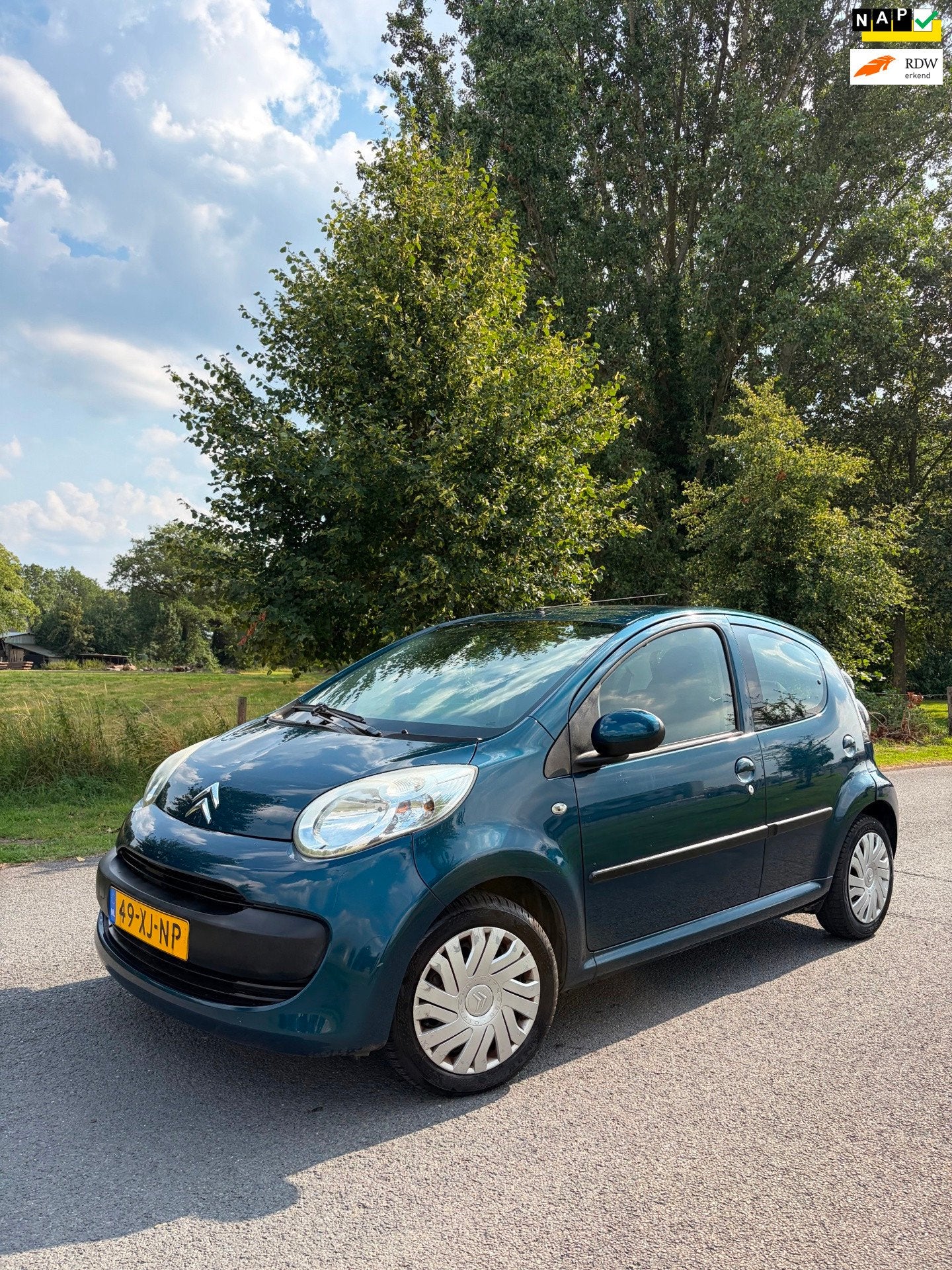 Citroen C1 1.0-12V Ambiance, NAP Automaat., Auto's, Citroën, Gebruikt, C1, Origineel Nederlands, Bedrijf