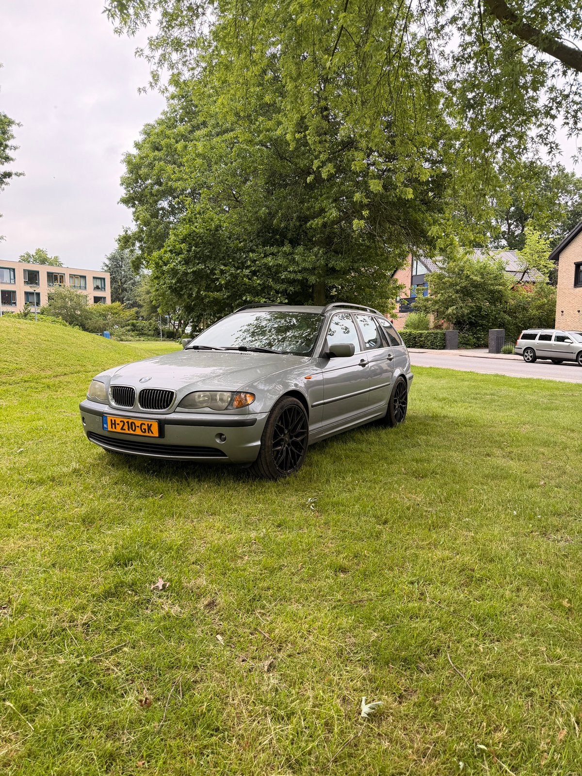 BMW 3-Serie 2.2 I 320 Touring 2004 Grijs, Auto's, BMW, 2171 cc, Achterwielaandrijving, Zwart, Stationwagon