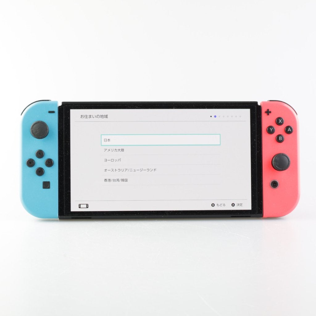 Foto 2 van Nintendo Switch OLED Rood Blauw | Nette staat