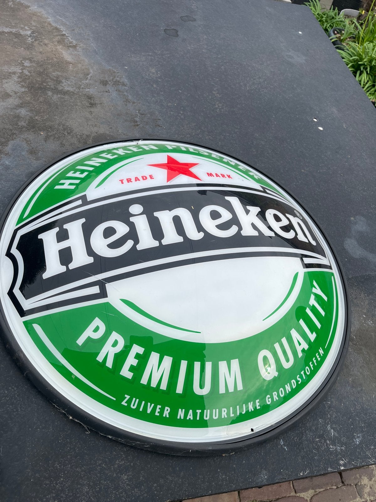 Heineken Reclamebord - Premium Quality, Verzamelen, Ophalen, Gebruikt, Reclamebord