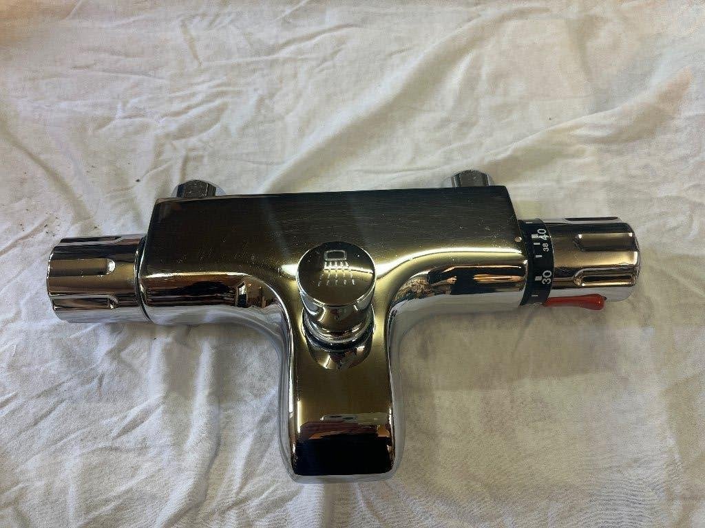 Grohe bad/handdouche mengkraan, Ophalen, Gebruikt, Chroom, Bad