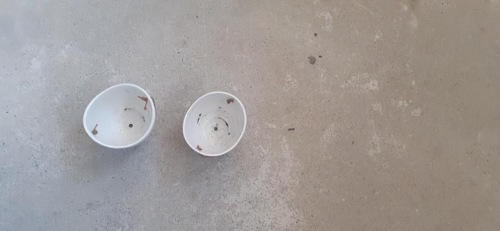 hangpotten tuin, Tuin en Terras, Bloempotten, Ophalen, Rond, Zo goed als nieuw, Tuin
