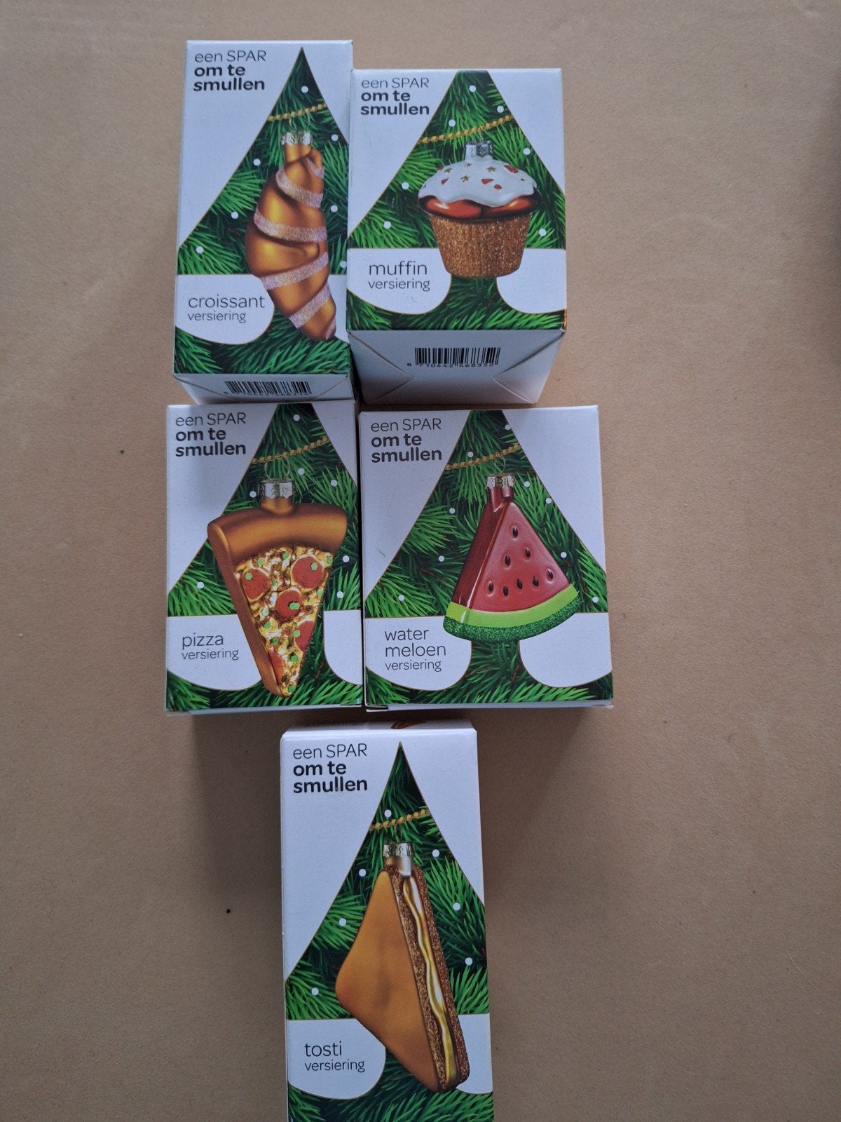 kersthangers/ vondels spar en Douwe egberts, Diversen, Ophalen of Verzenden, Nieuw