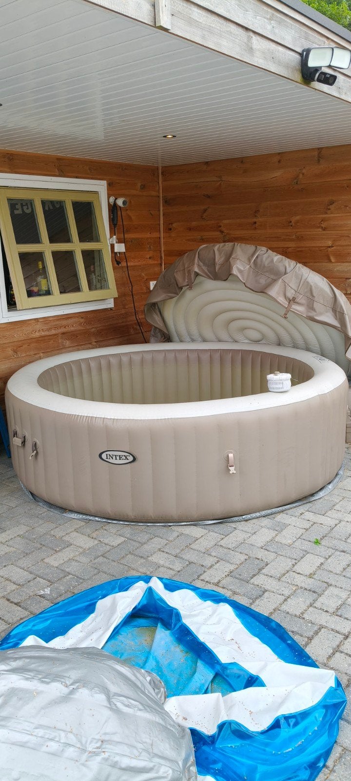 Intex Jacuzzi voor 8 personen, Ophalen, Gebruikt, Opblaaszwembad, Rond