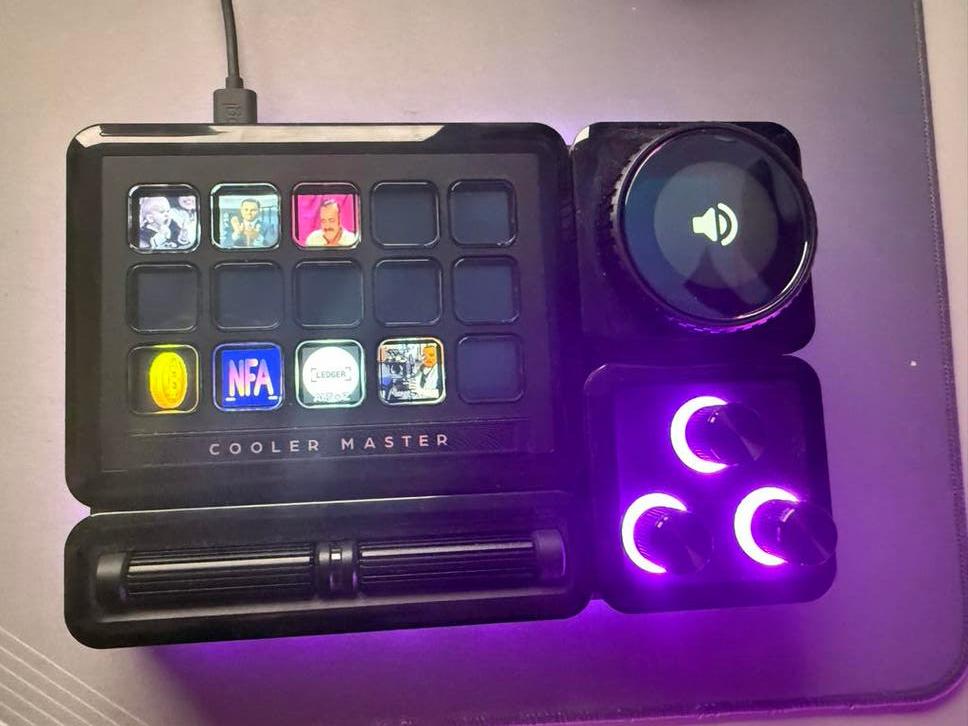 Cooler Master MasterHub Stream deck - Modulaire Controller, Ophalen of Verzenden, Zo goed als nieuw