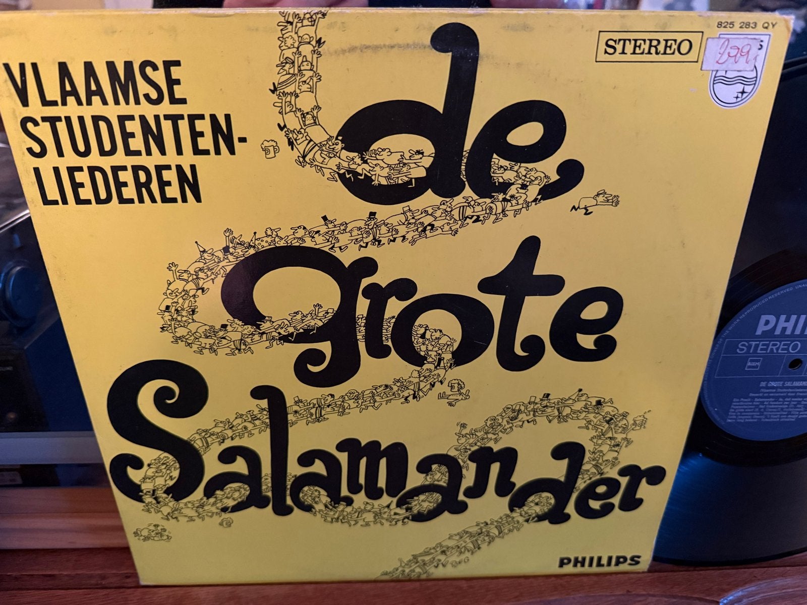 De Grote Salamander - Vlaamse Studentenliederen LP, Cd's en Dvd's, LP, Ophalen of Verzenden, Zo goed als nieuw, 12 inch