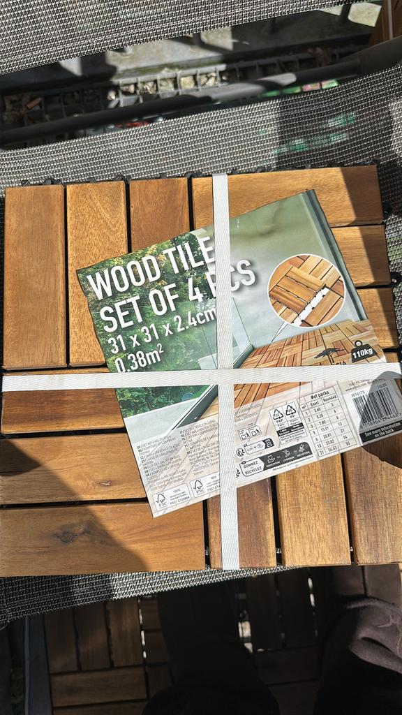 Vlondertegels/terrastegels, Tuin en Terras, Schuttingen, Ophalen, 1 tot 2 meter, Minder dan 3 meter, Zo goed als nieuw