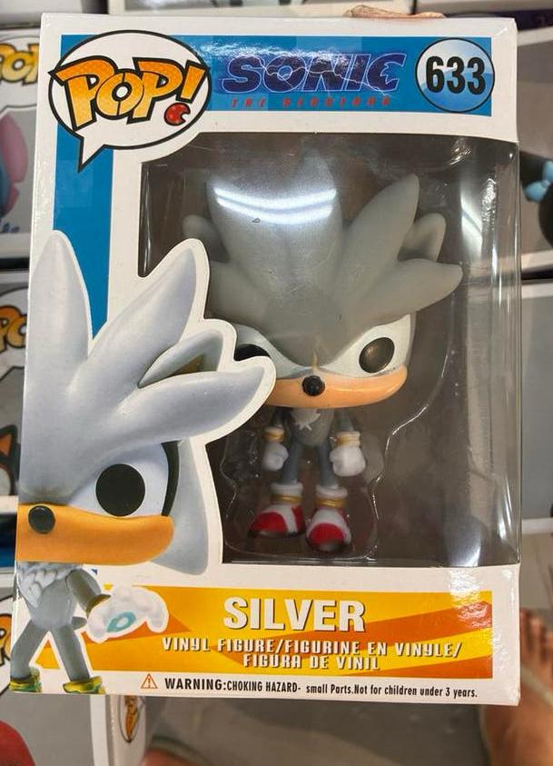 Funko Pop! Sonic The Hedgehog - Silver #633, Ophalen of Verzenden, Nieuw
