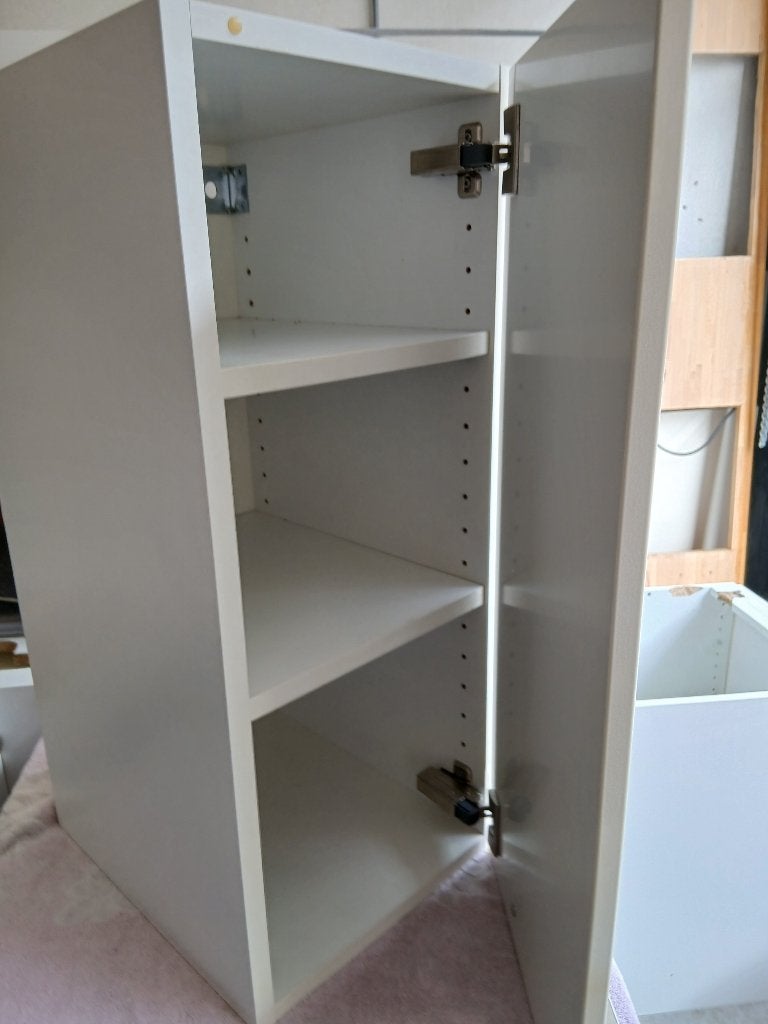 Keuken kasten Ikea type factum kleur wit setje €35 ook los, Ophalen, Gebruikt, Wit, 150 tot 200 cm