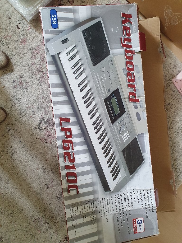 Keyboard, Ophalen of Verzenden, Zo goed als nieuw, 61 toetsen, Overige merken