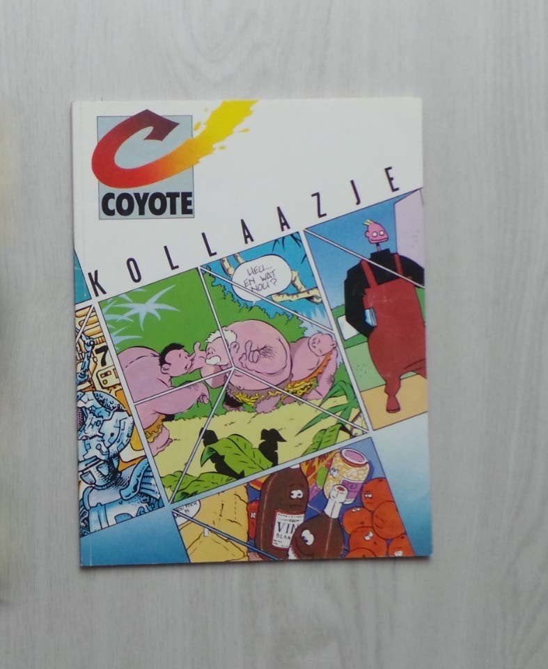 COYOTE KOLLAAZJE uit 1985 Van studio Hoogovens (Corus/Tata), Eén stripboek, Ophalen of Verzenden, Zo goed als nieuw
