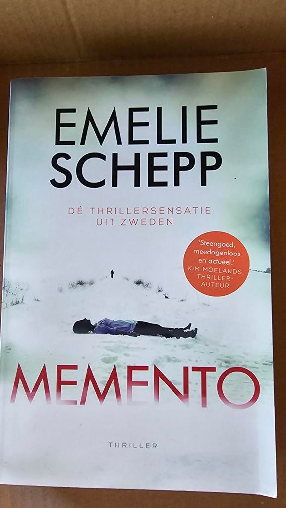 Emelie Schepp - Memento, Boeken, Emelie Schepp, Scandinavië, Ophalen of Verzenden, Zo goed als nieuw