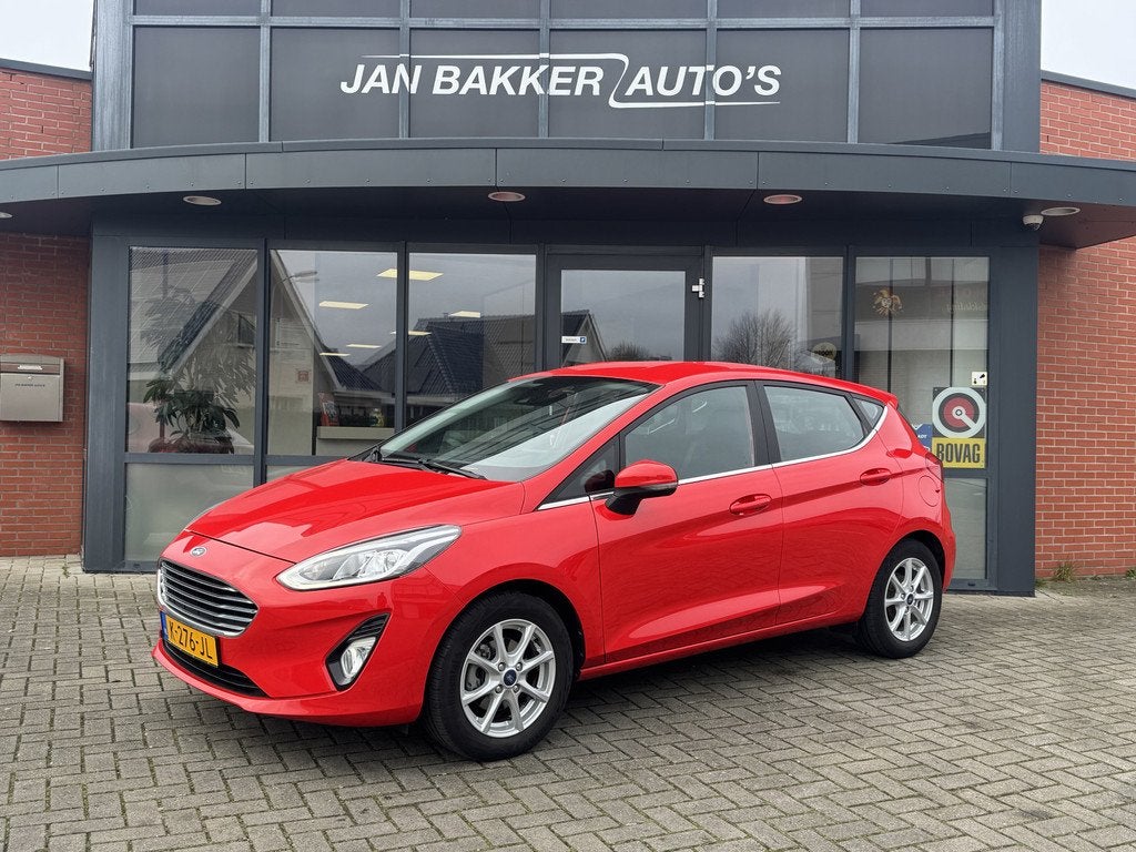 Ford Fiesta 1.0 EcoBoost Titanium  CarPlay  Clima, Auto's, Ford, Bedrijf, Te koop, Fiësta, ABS, Airbags, Airconditioning, Alarm