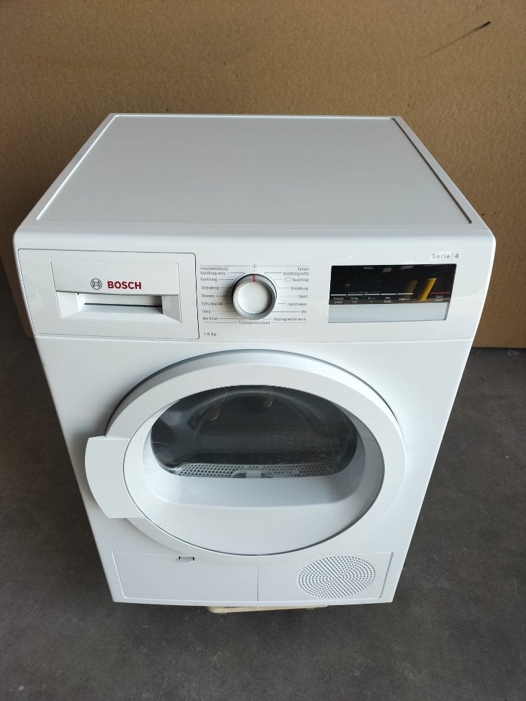 Bosch serie 4 warmtepomp droger gewoon als nieuw, Ophalen, 6 tot 8 kg, Zo goed als nieuw, Voorlader